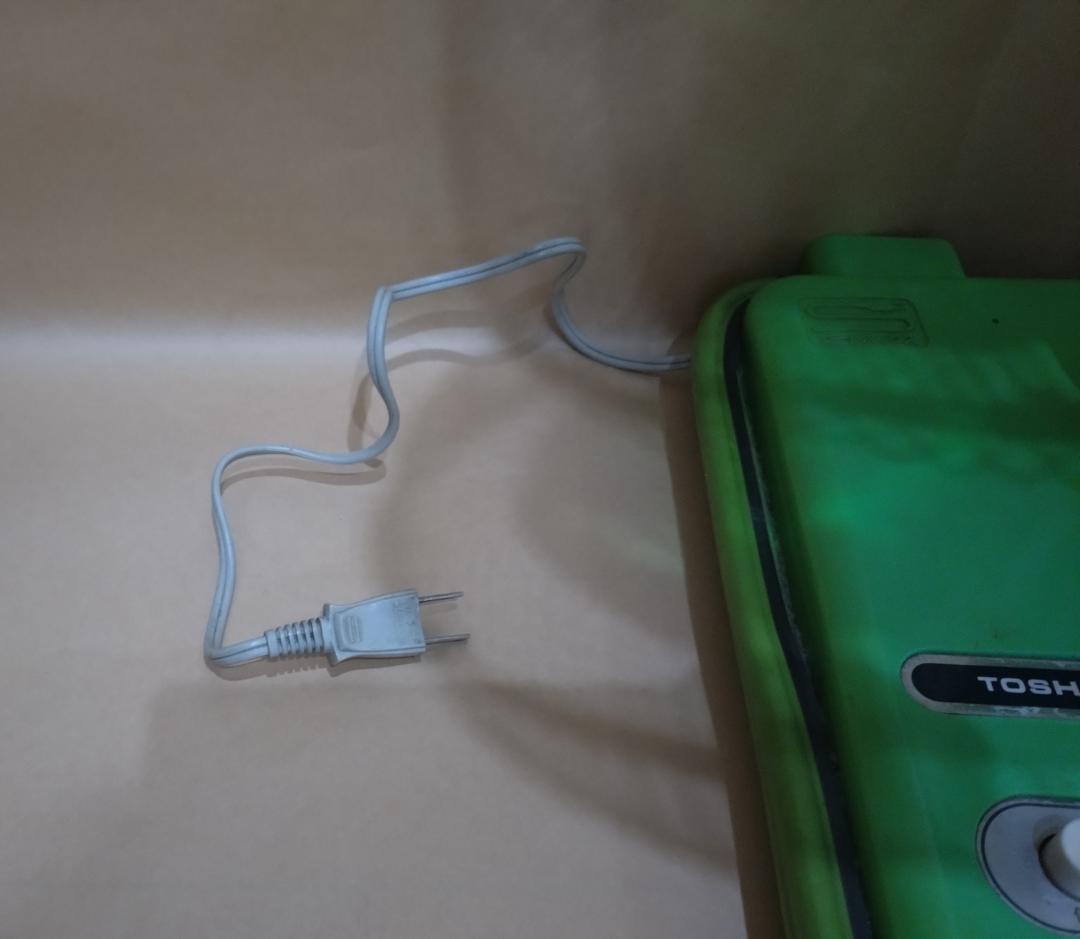 昭和レトロ　TOSHIBA グリーン扇風機