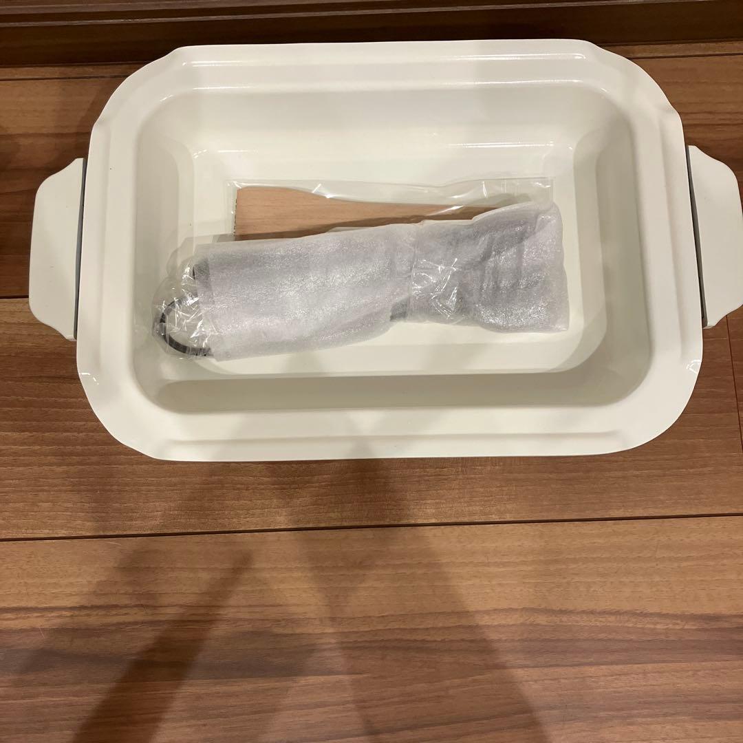 BRUNO ブルーノ コンパクトホットプレート 本体 プレート3種　BOE021