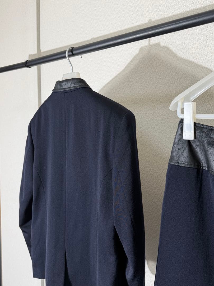 トリコ コムデギャルソン 切り替えジャケット スカート セットアップ