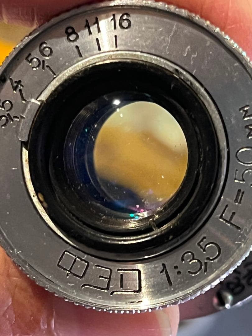 Leica Ⅲf バルナック＋FED Elmar型50mmf3.5