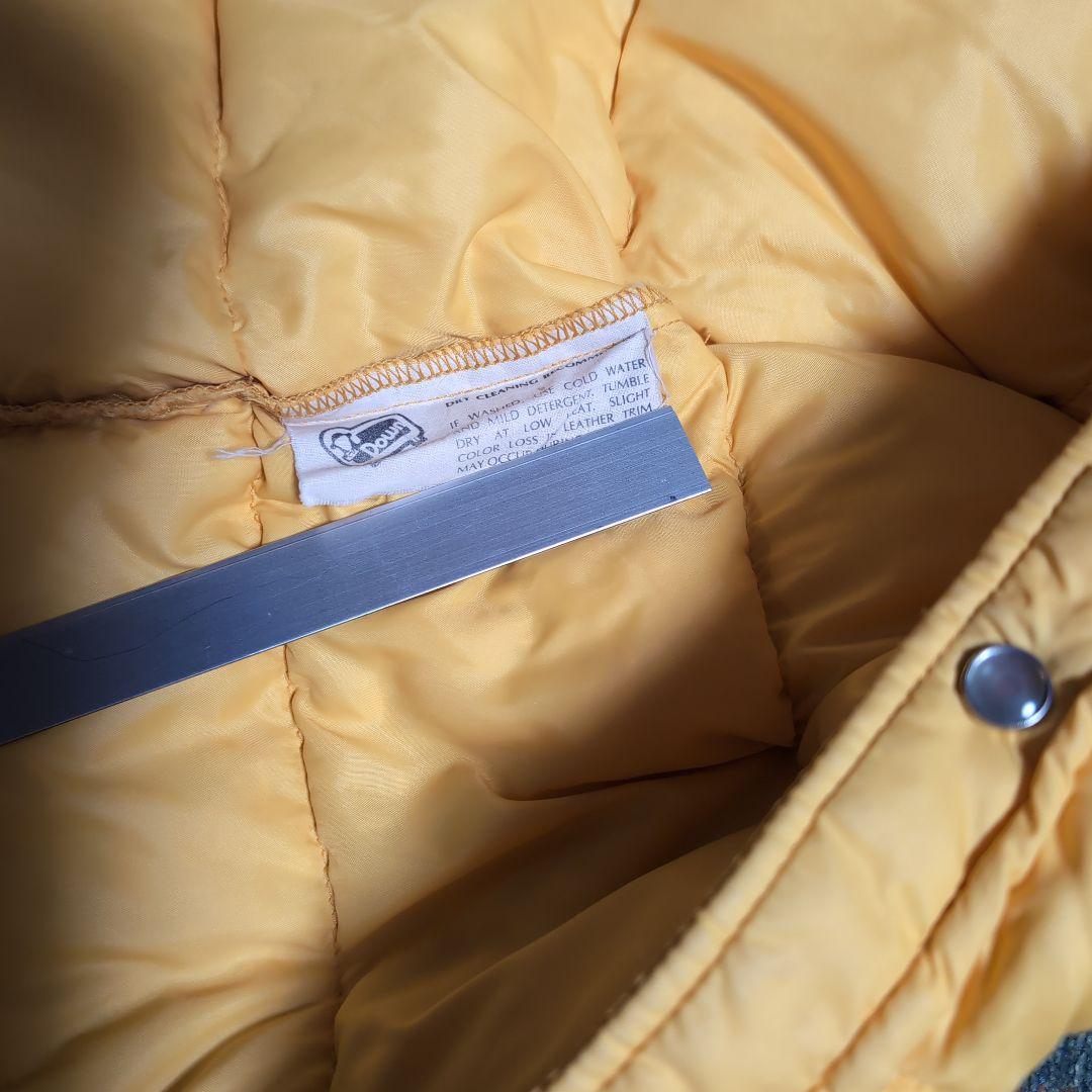 80S WOOL RICH　ダウンベスト