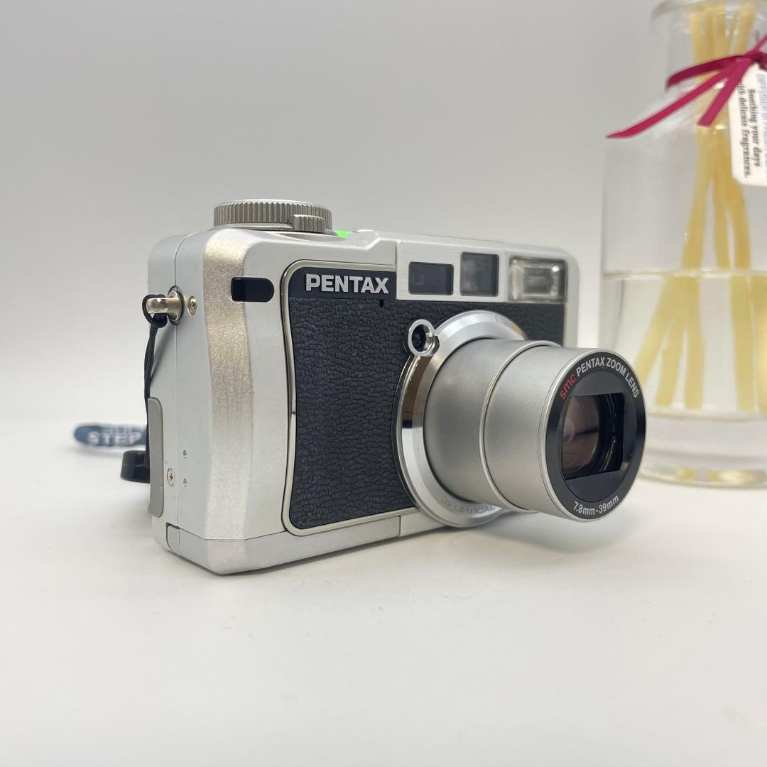 名機 美品✨PENTAX Optio 750Z✨動作確認済 スマホ転送◯ 自撮り
