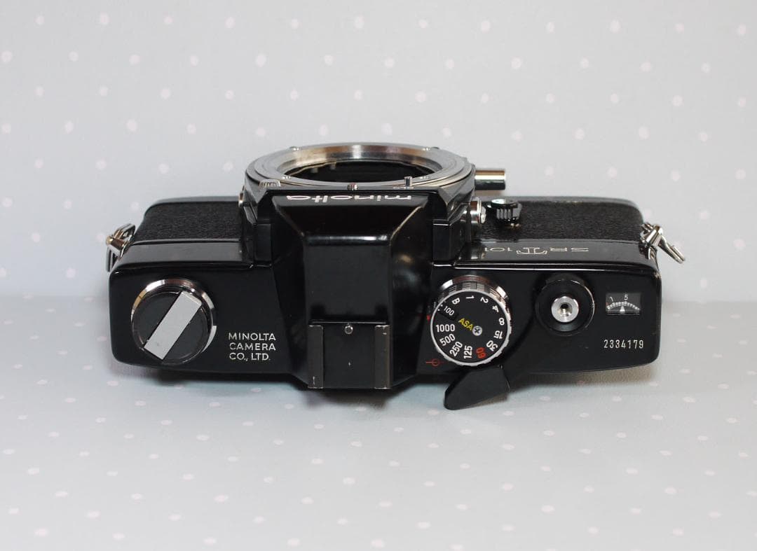【実写確認済み】ミノルタ Minolta SRT101　ブラック