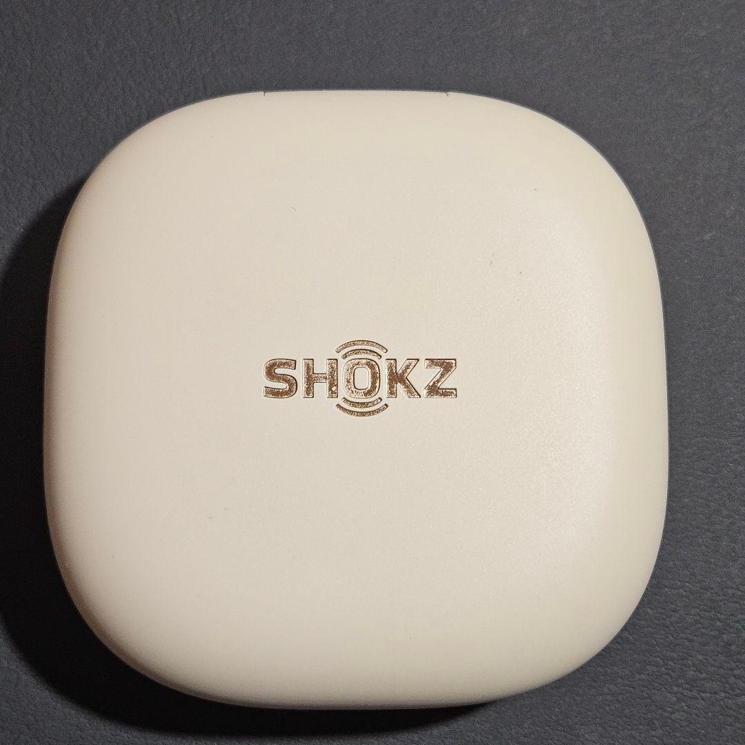 Shokz OpenFit 2 充電ケース ホワイト系 動作確認済