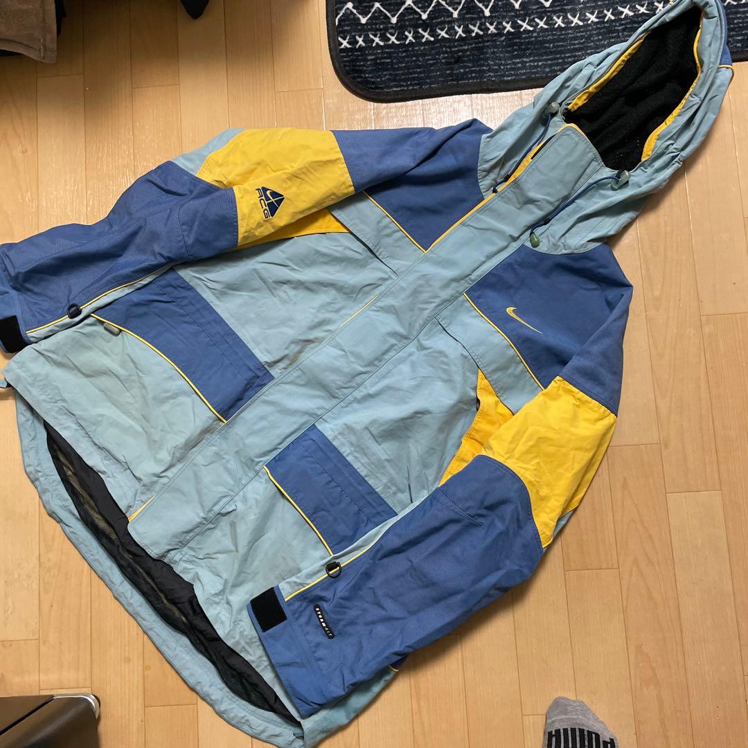 NIKE ACG STORM-FIT マウンテンジャケット XL 青黄