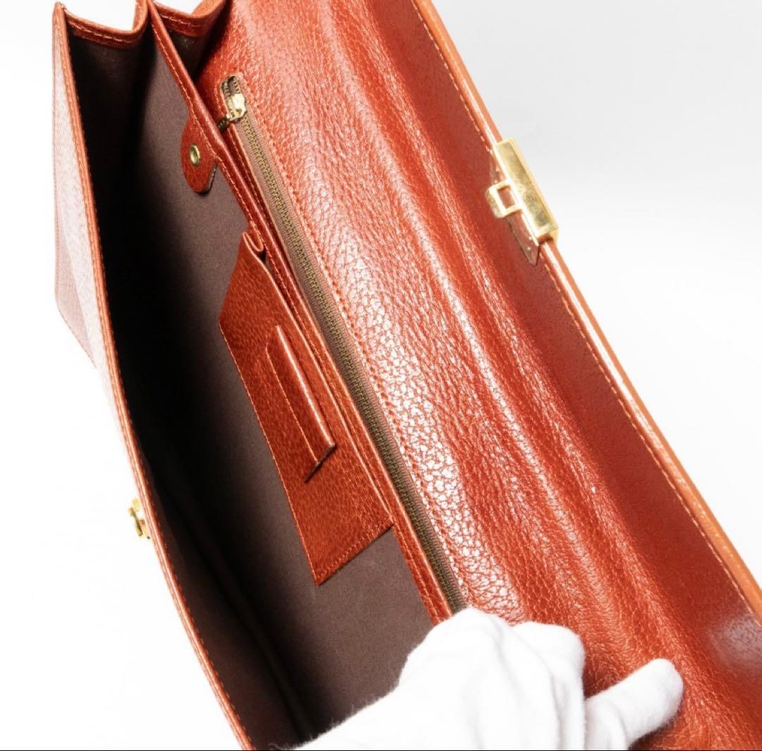 ◆PORTER ポーター 廃盤モデル オールレザー ブリーフケース 牛革