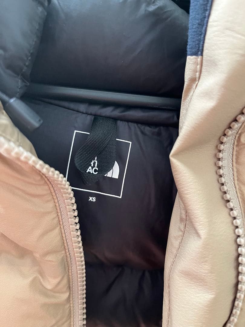 美品　ノースフェイス　ビレイヤーパーカー xsベージュ