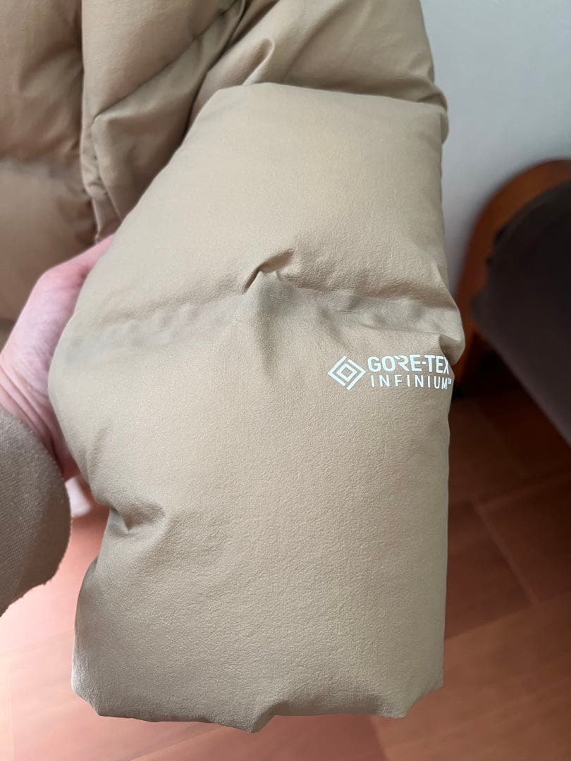 美品　ノースフェイス　ビレイヤーパーカー xsベージュ