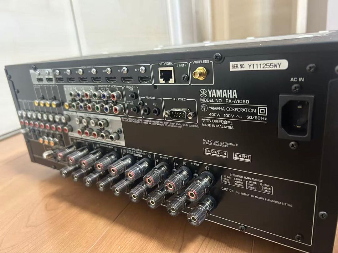 YAMAHA RX-A1050 ヤマハ アンプ 音響機材 オーディオ機器