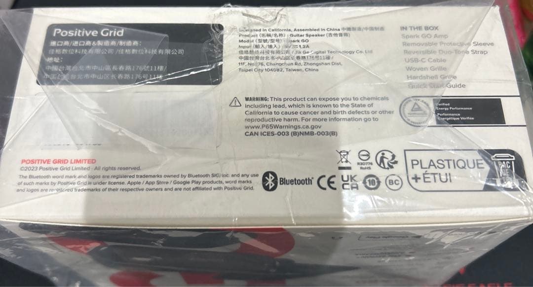 Positive Grid Spark GO ギターアンプ 小型 ポータブル