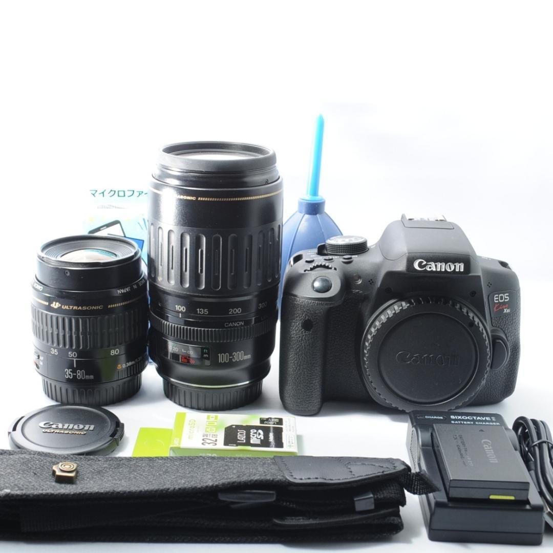 家族も風景写真も綺麗に❤️Canon Kiss X8i✨Wi-Fiでスマホに転送