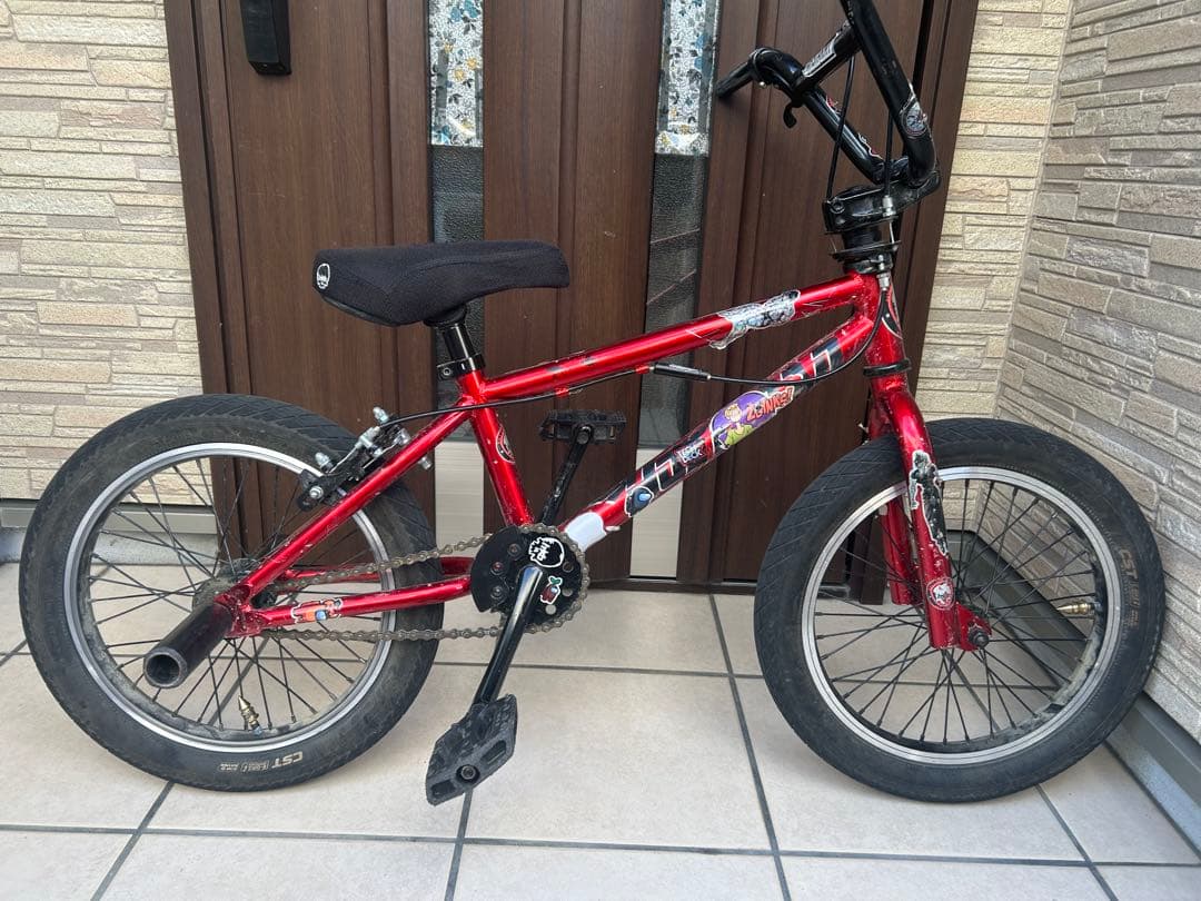 レッド BMXバイク 16インチ