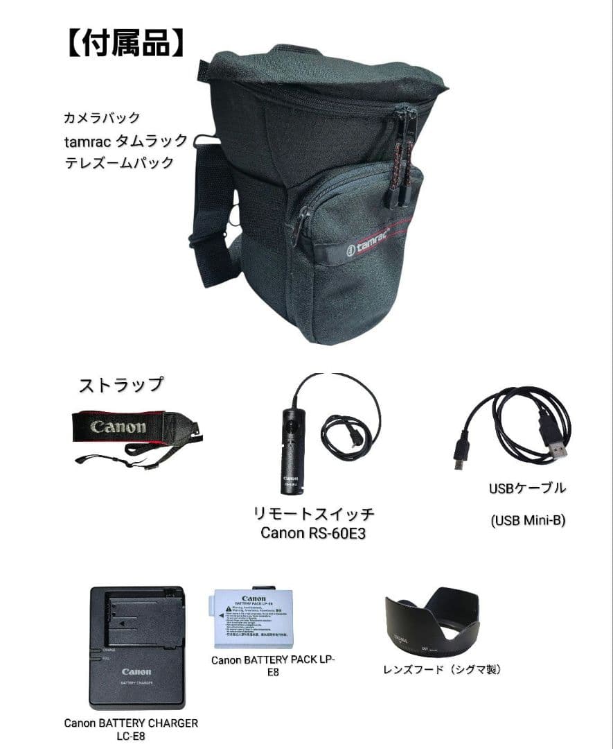 Canon EOS Kiss X6i 本体 SIGMA18-200レンズ