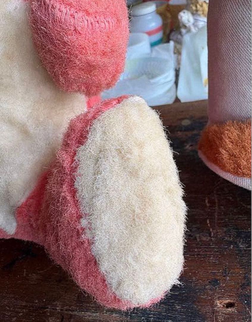 ビンテージ ラバーフェイスドール ベア 泣き顔