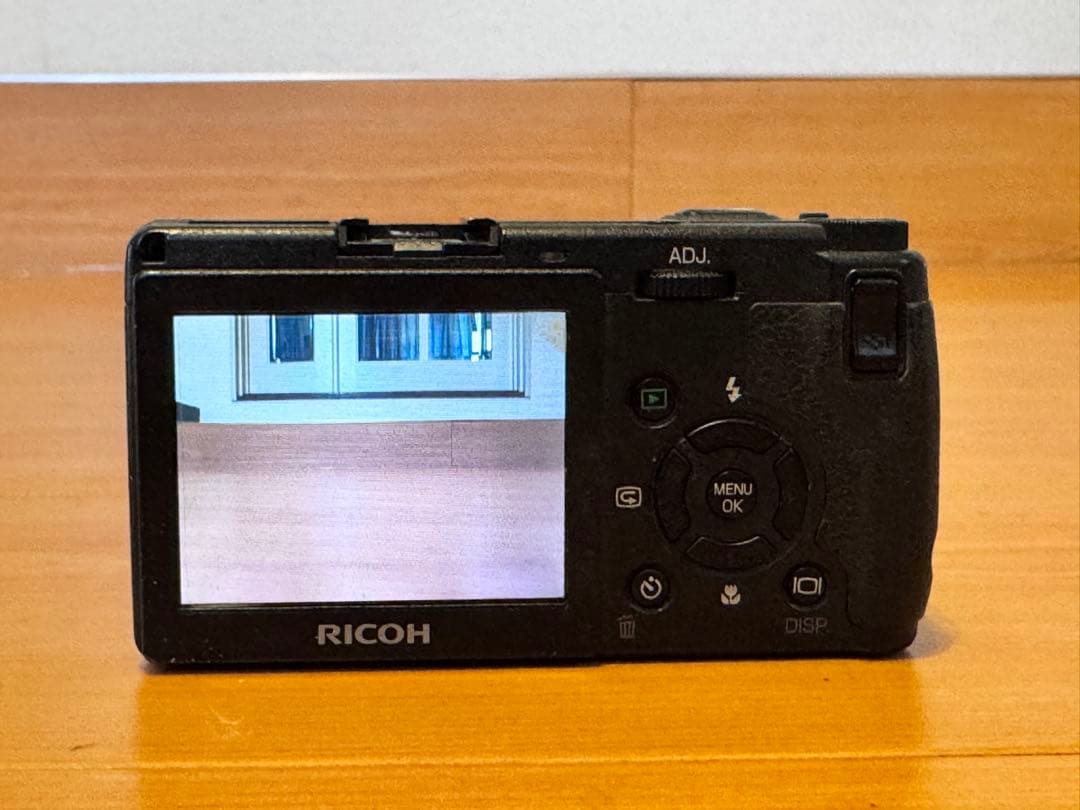 RICOH GR DIGITAL 初代 作動確認