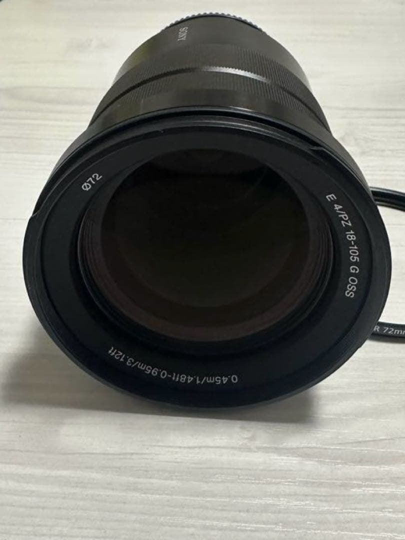 【美品】ソニーSONY E PZ 18-105mm F4 G OSS レンズ