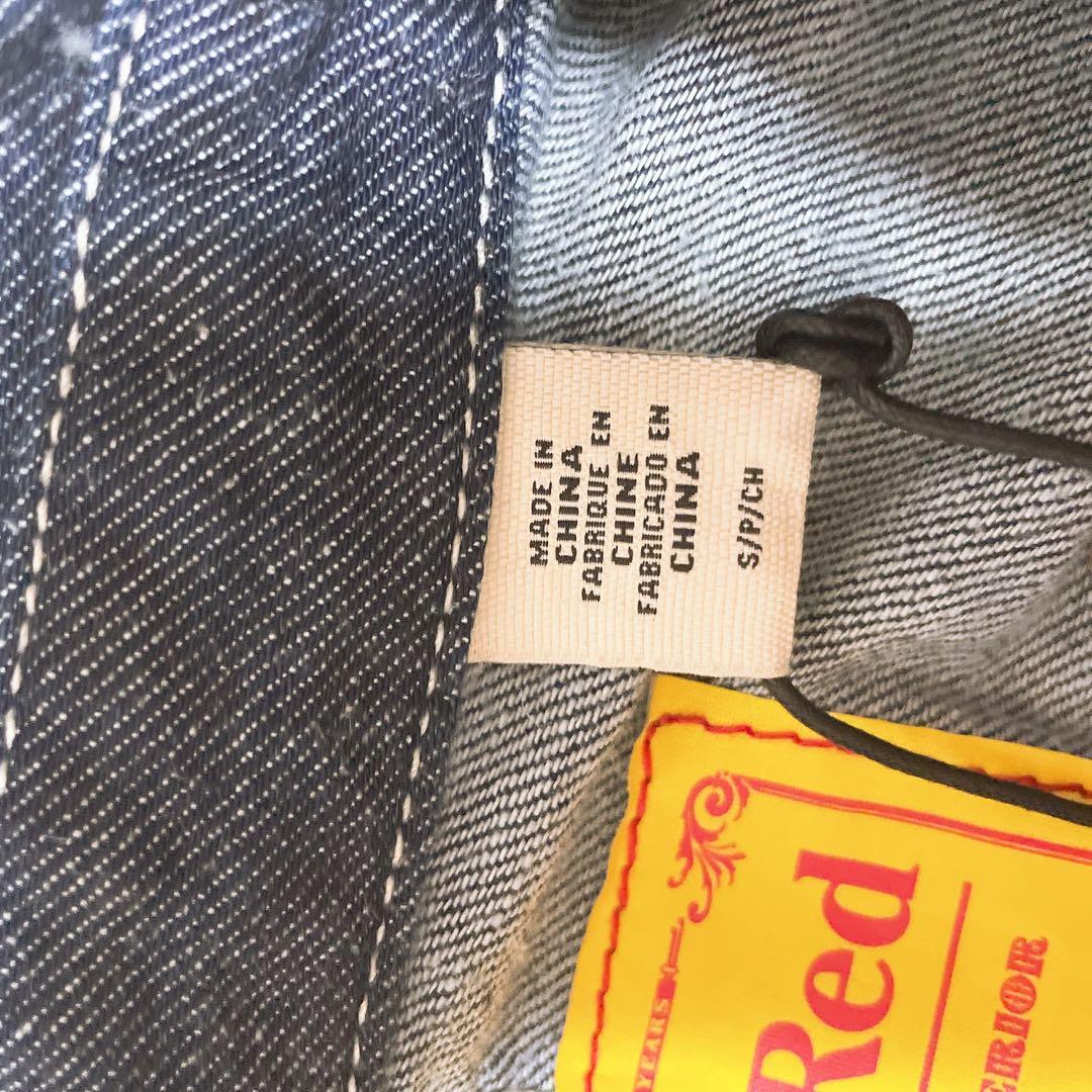 新品未使用 Levis リーバイス レッド デニム ワークシャツ ユニセックス