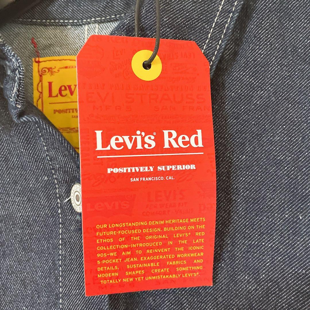 新品未使用 Levis リーバイス レッド デニム ワークシャツ ユニセックス