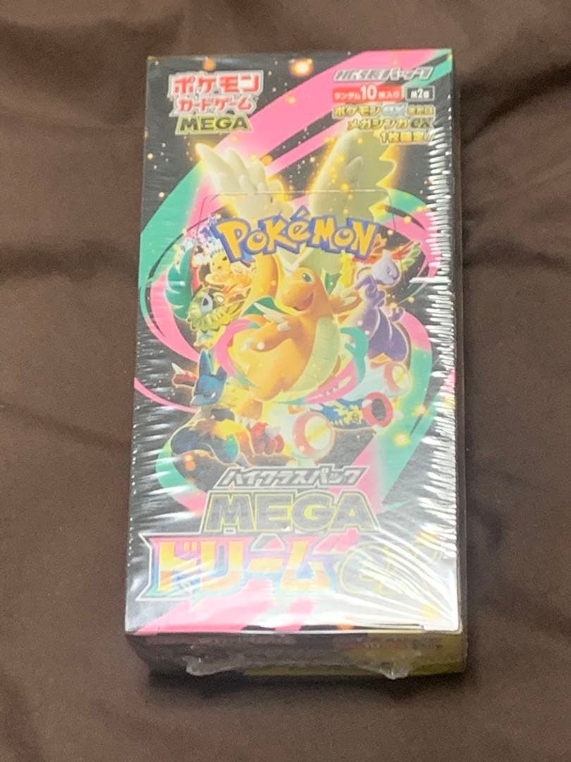 ポケカ MEGA ドリームex BOX 新品未開封　シュリンク付き