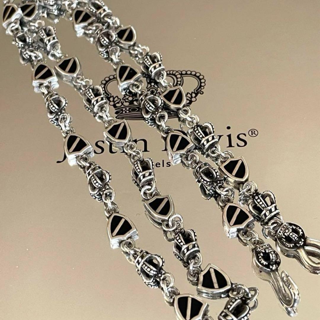 Justin Davis CROWN SHIELD LINK チェーン