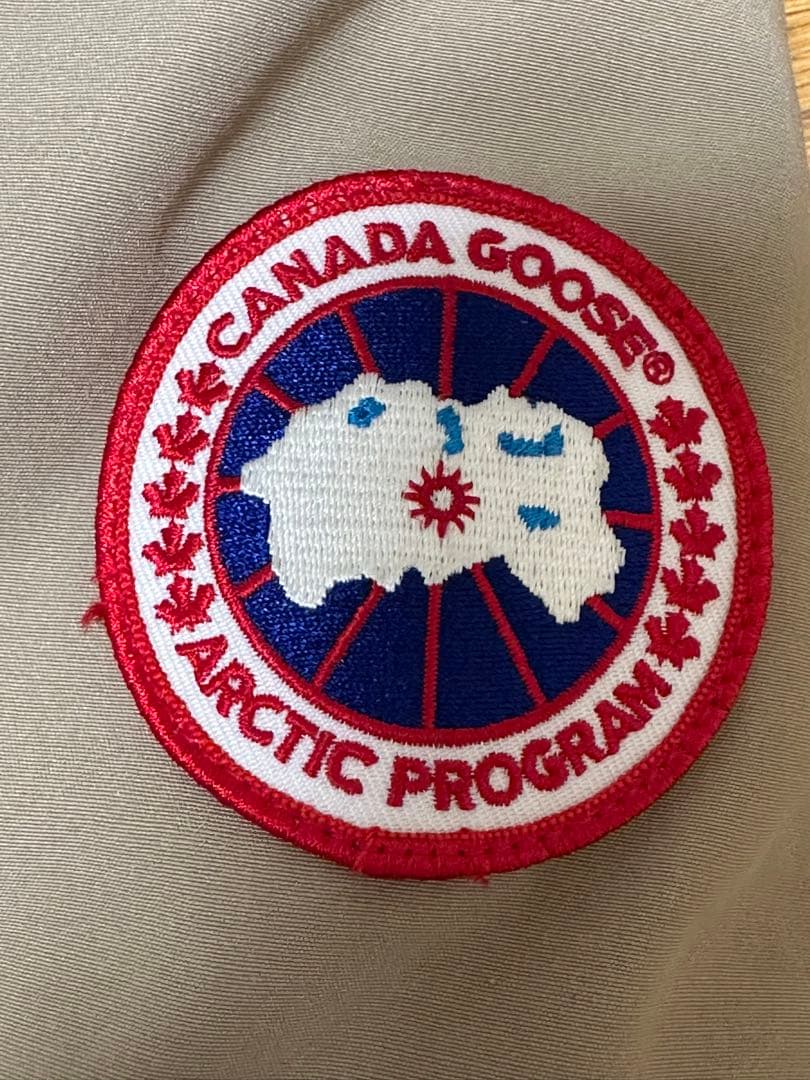 ☺︎KSRN☺︎ 美品 カナダグース ファー付きダウン ブロンテ ベージュ