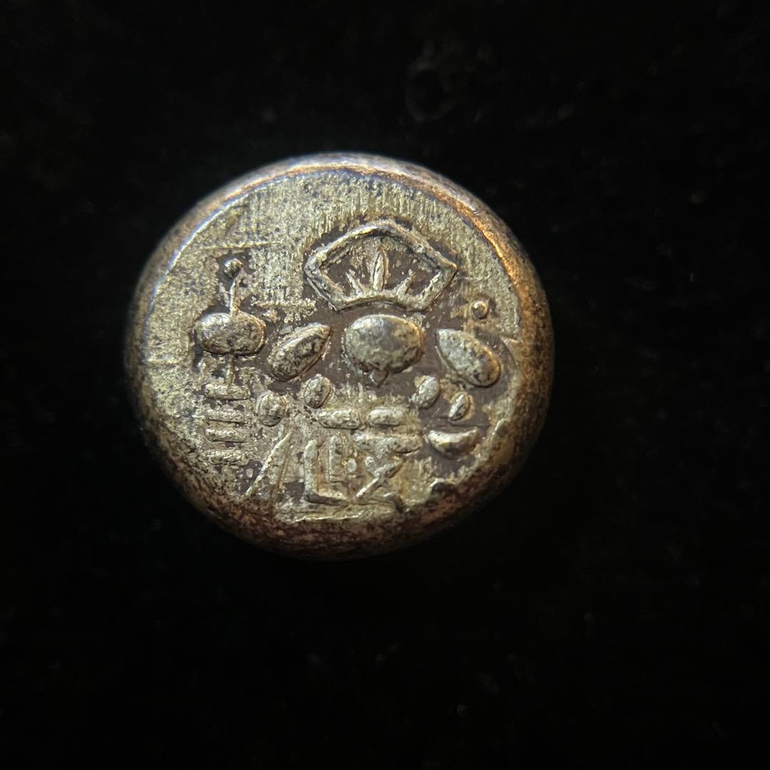 安政豆板銀両面大黒