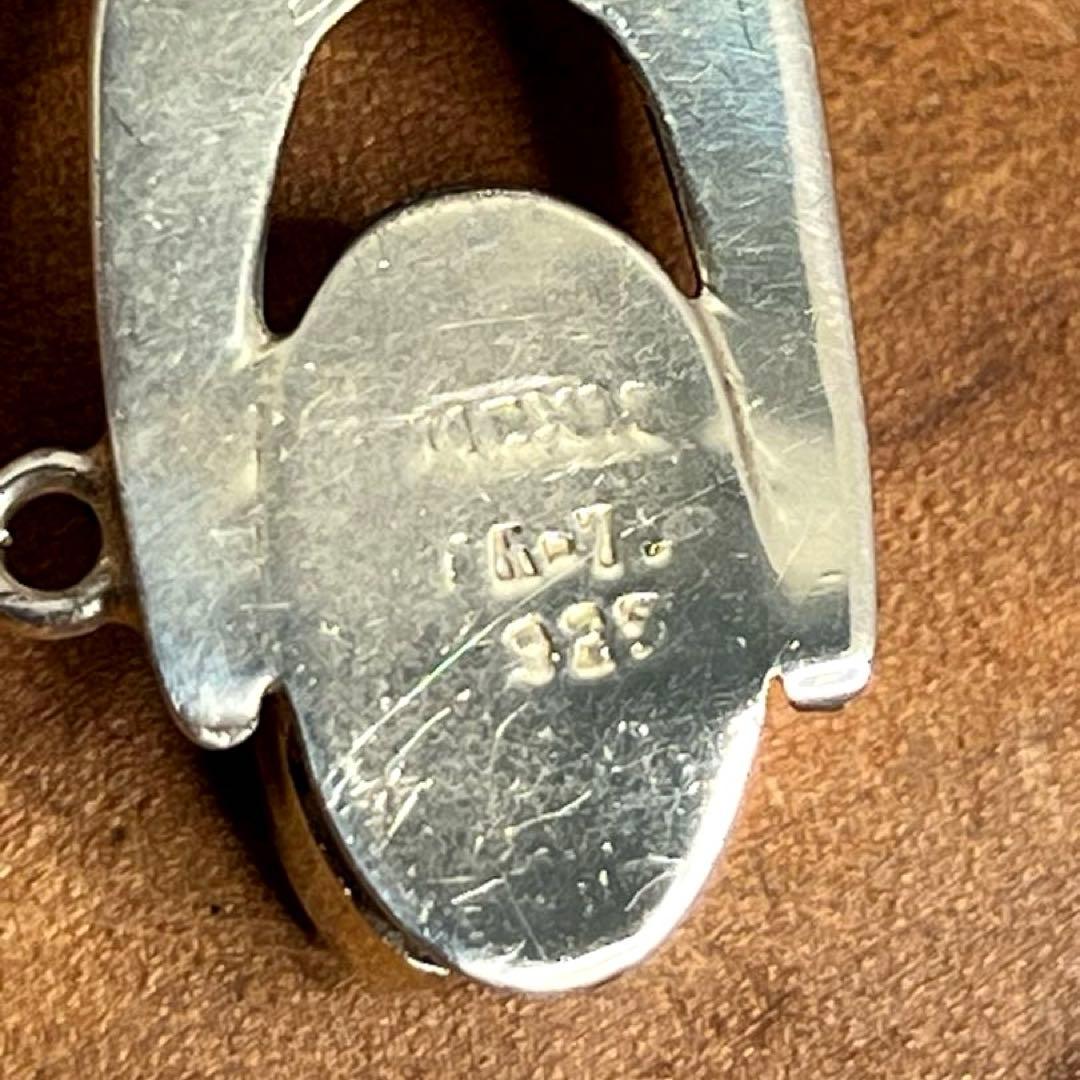 メキシコ ヴィンテージ シルバー モダン ヘビーブレスレット MEXICO925