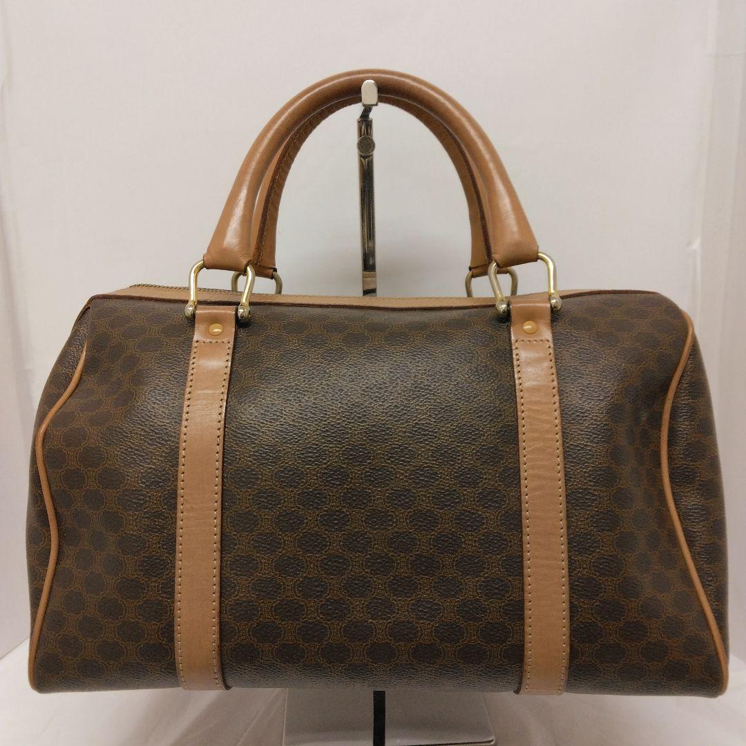 APG12 セリーヌ 極美品 マカダム ハンドバッグ ミニボストンバッグ