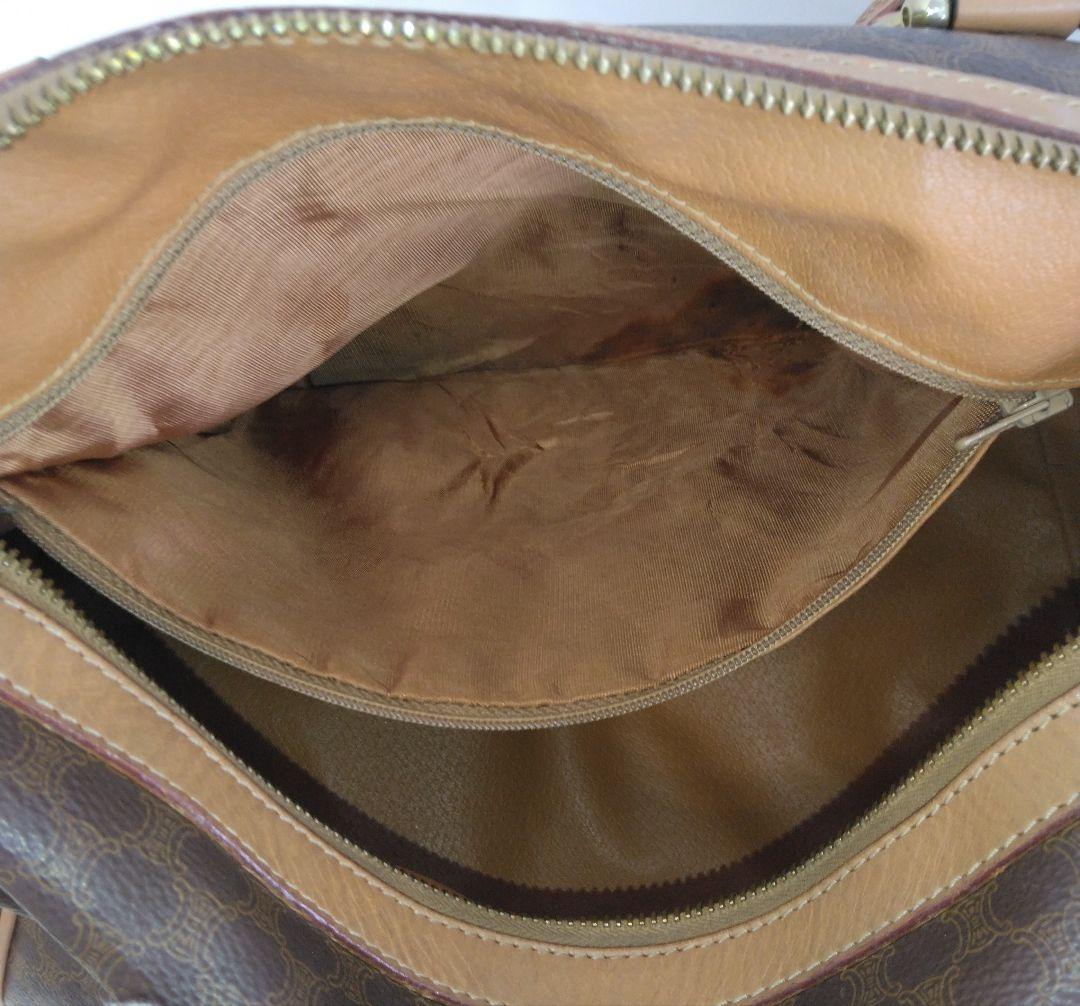 APG12 セリーヌ 極美品 マカダム ハンドバッグ ミニボストンバッグ