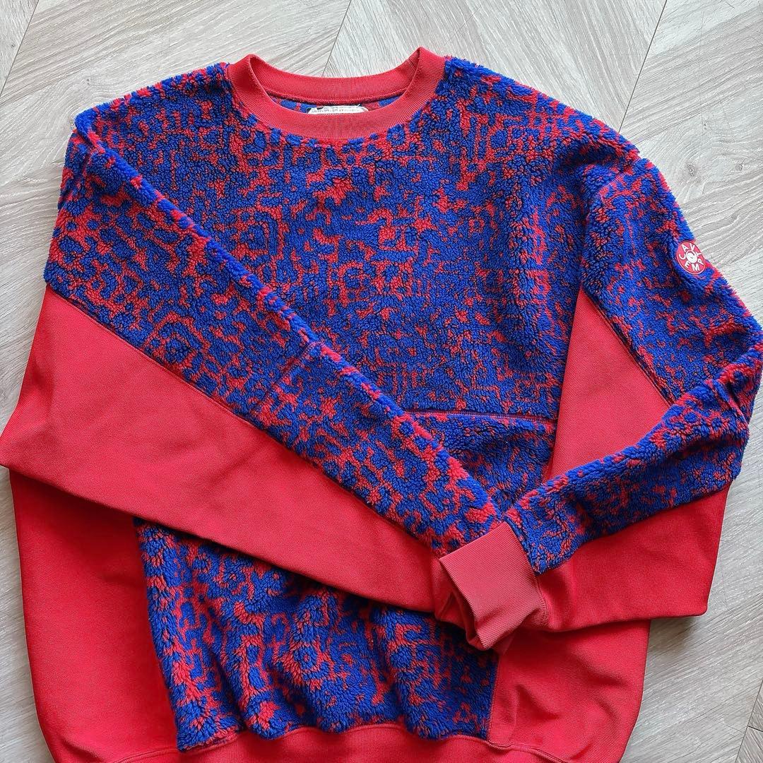 C.E CAVEMPT シーイー NOISE FLEECE CREWNECK L