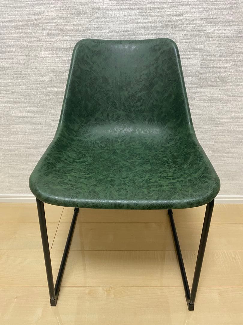 クラッシュゲート ログ ダイニング　チェア ヴィンテージ グリーン