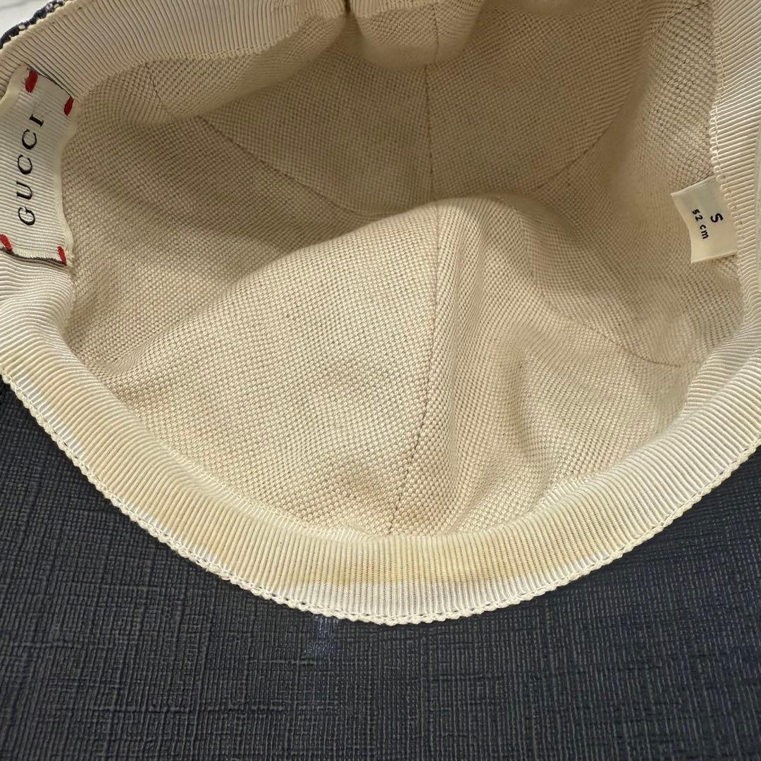 GUCCI グッチ GGキャンバス キャップ S52cm