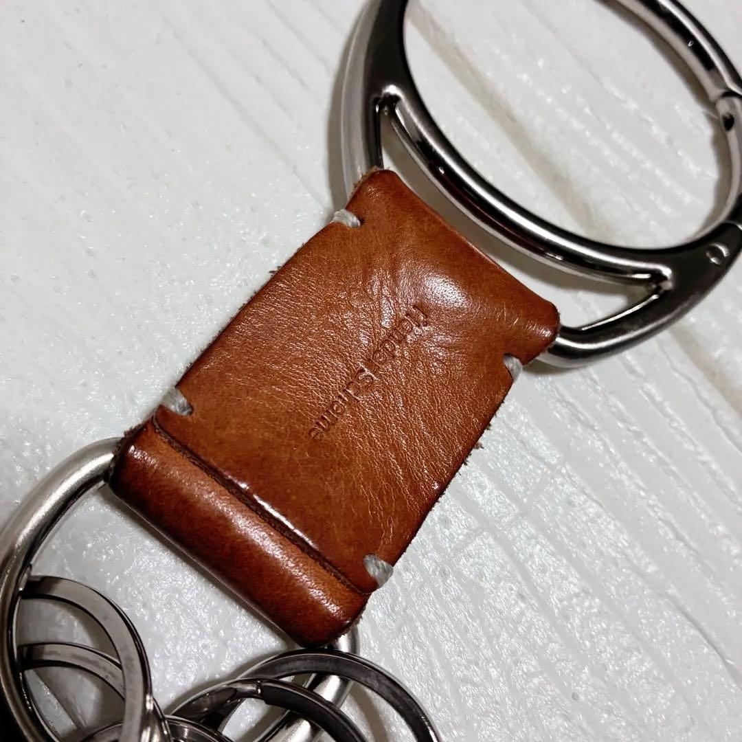 Hender Scheme キーフック キーリング　レザー　カラビナ