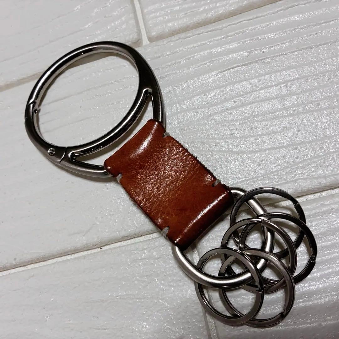 Hender Scheme キーフック キーリング　レザー　カラビナ