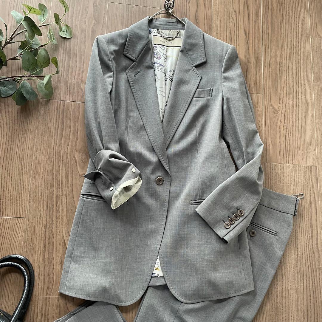 Paul Smith ポールスミス　パンツスーツ　セットアップ　1B グレー　L