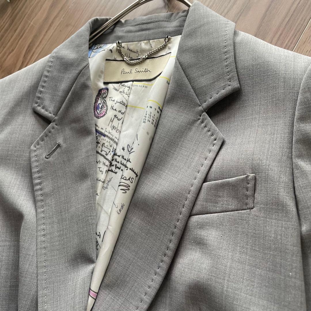 Paul Smith ポールスミス　パンツスーツ　セットアップ　1B グレー　L