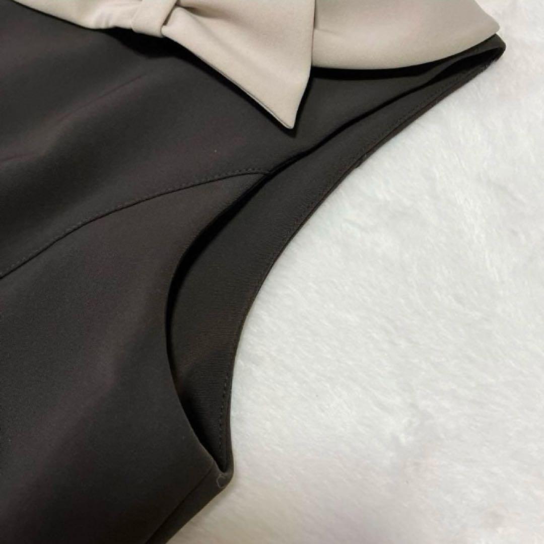 FOXEYNEWYORK ワンピース　襟　フォーマル　オケージョンワンピース　L