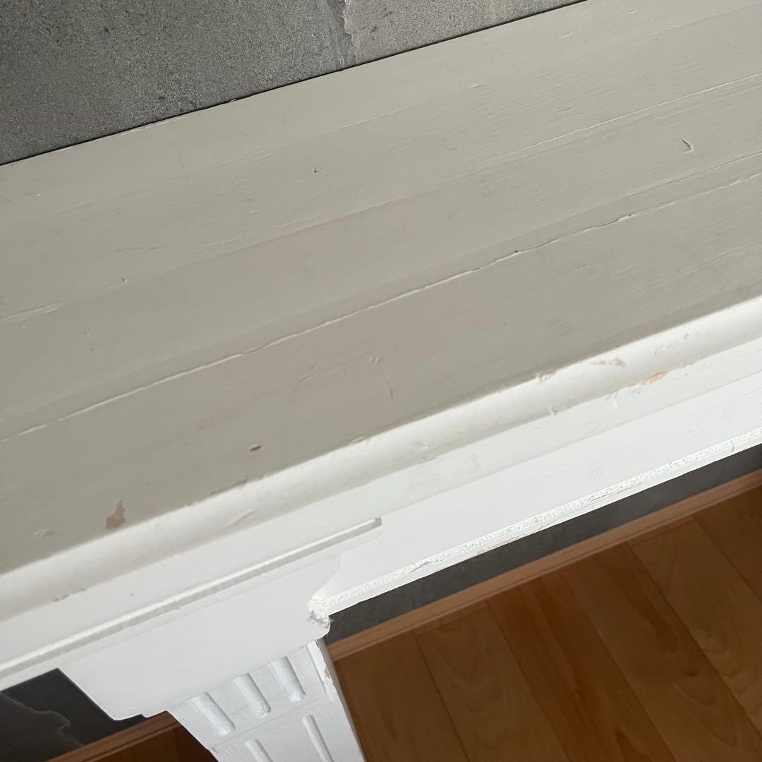 ホワイト木製マントルピース￥41,800 → ¥14,900