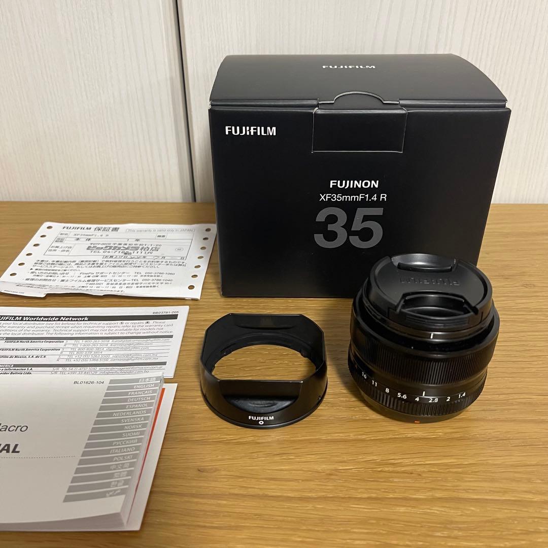 FUJIFILM 富士フィルム XF35mmF1.4 R 単焦点レンズ