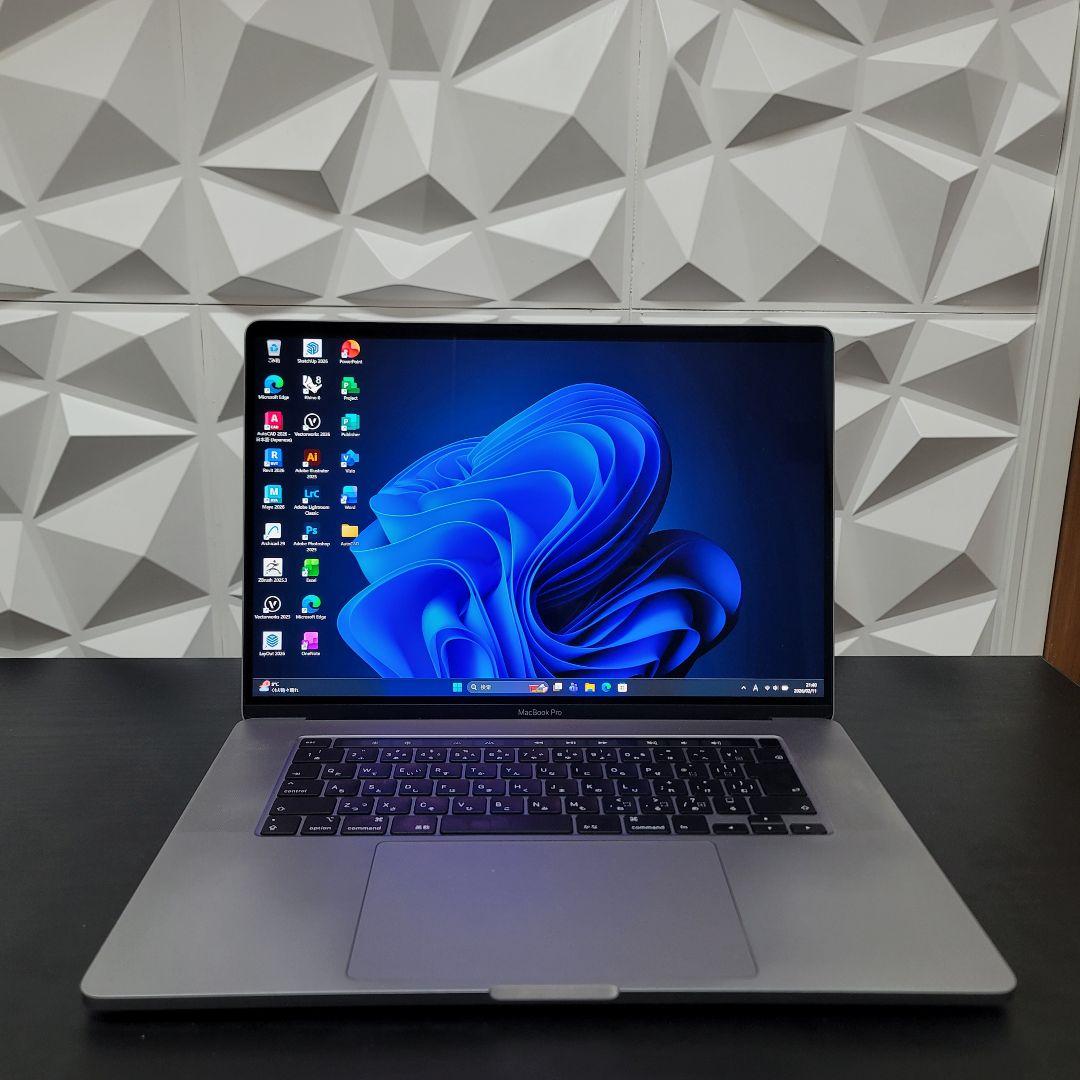 MacBook Pro 16インチ i9 16/2TB CAD/BIM&3D設計
