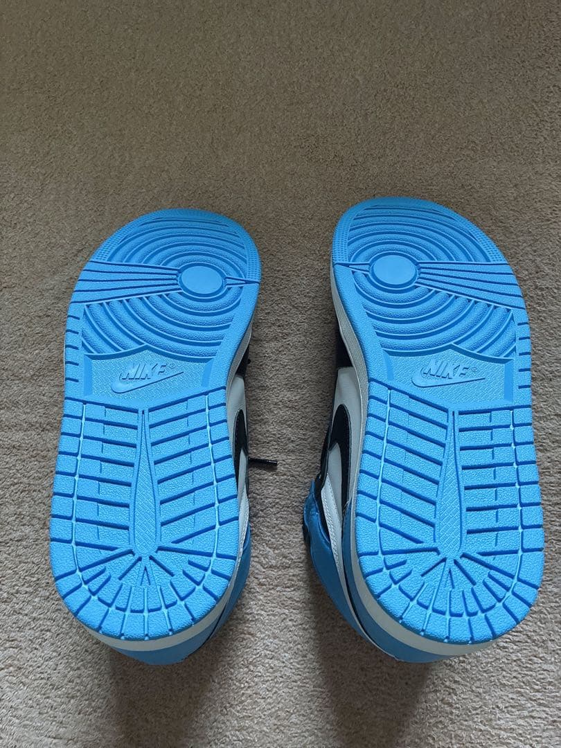 ナイキ エアジョーダン 1 ハイ ユニバーシティブルー27.5cm 新品タグ付き