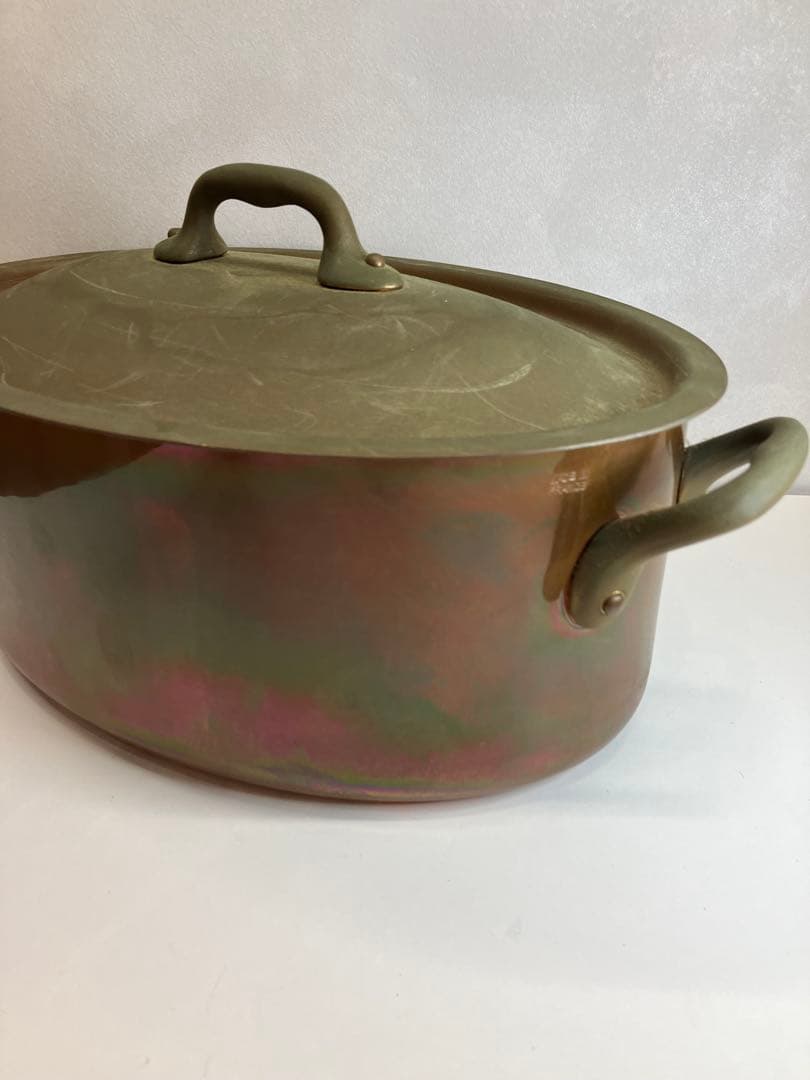 ムヴィエール オーバルココット フランス製 鍋形 調理器具 【A960】