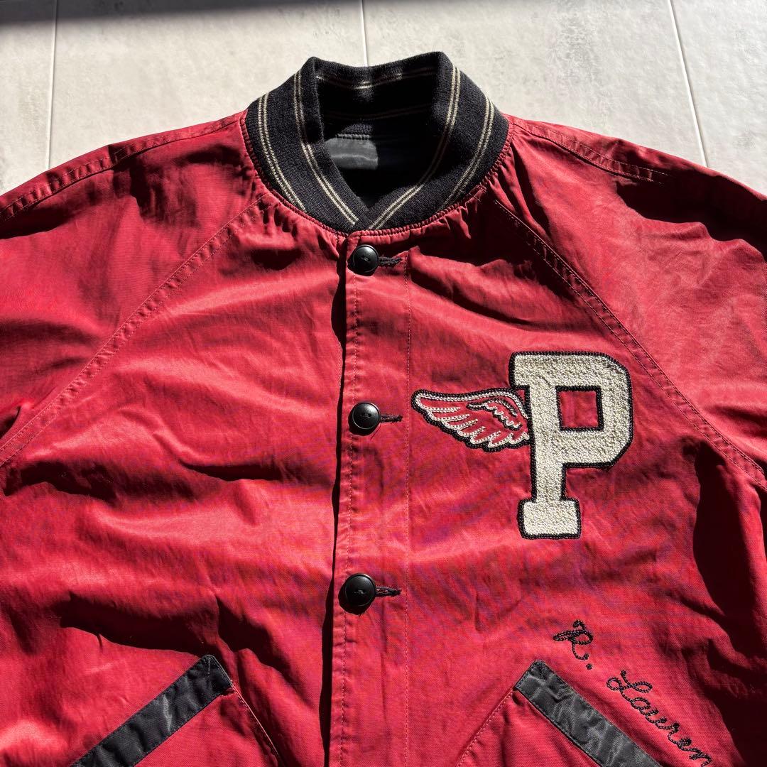 【超希少】ポロラルフローレン リバーシブルジャケット チェーンステッチ ワッペン