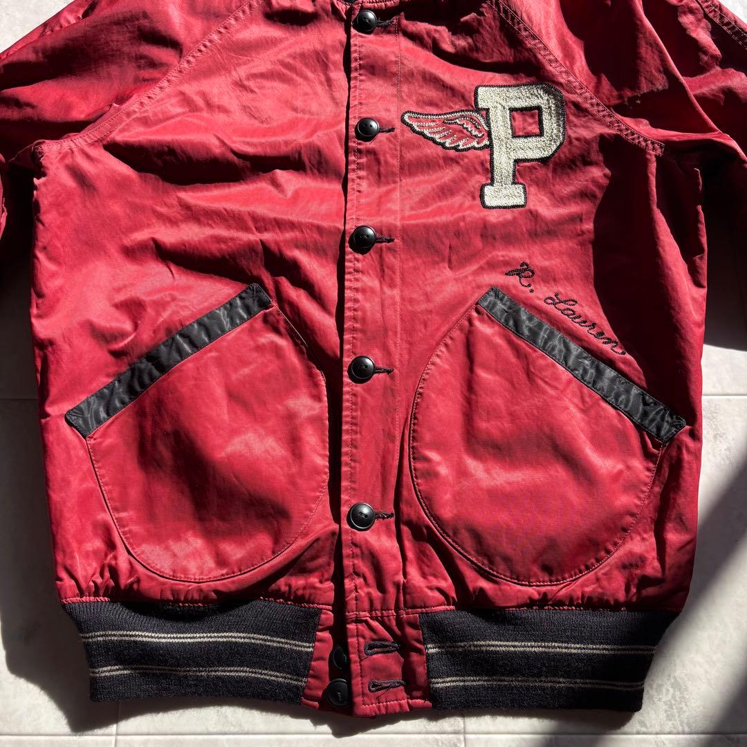【超希少】ポロラルフローレン リバーシブルジャケット チェーンステッチ ワッペン