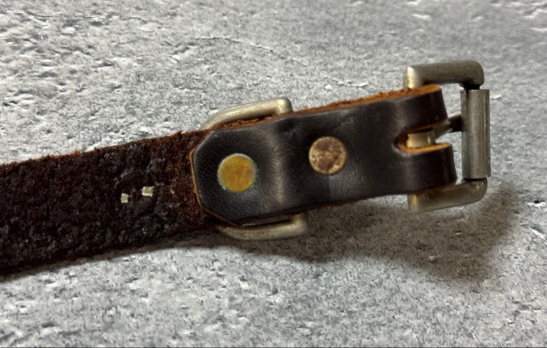 HTC ブレスレット ナロー ターコイズ ダークブラウン 0.75