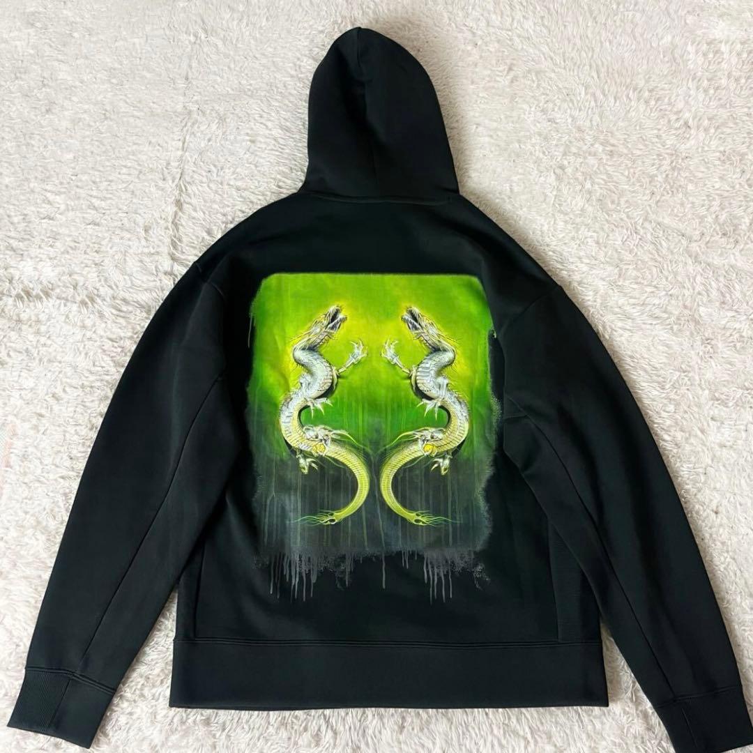 ✖︎限定 プーマ 空山 基 コラボ スウェット パーカー 龍 ブラック 黒L