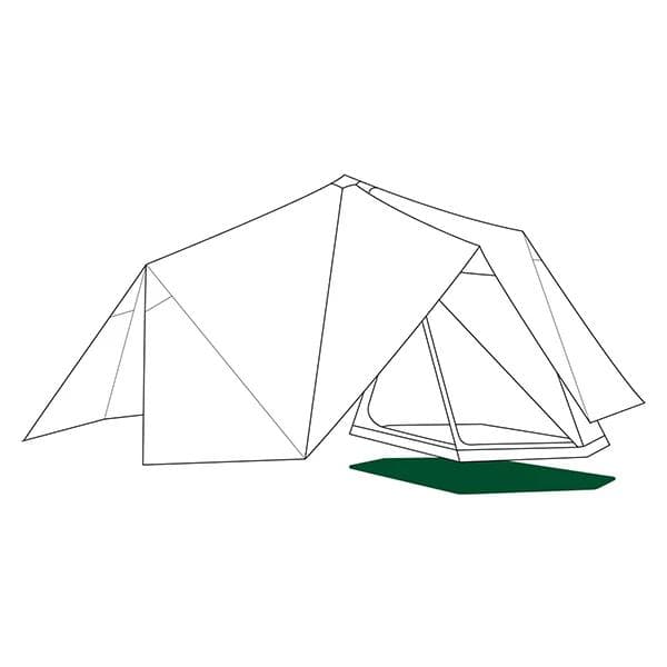 スカイパイロット専用インナーテントと専用グラウンドシート