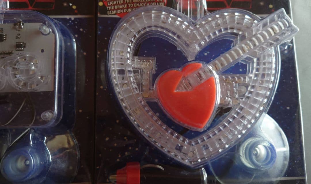 ラブ灯セット クリアー 旧車 街道レーサー デコトラ カスタムカー ドリフト