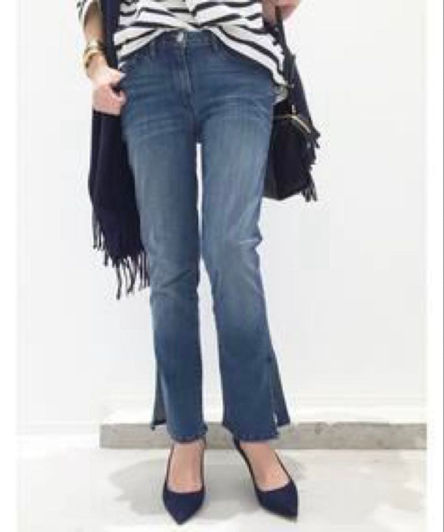 美品 3×1 Split Bell Crop アパルトモン