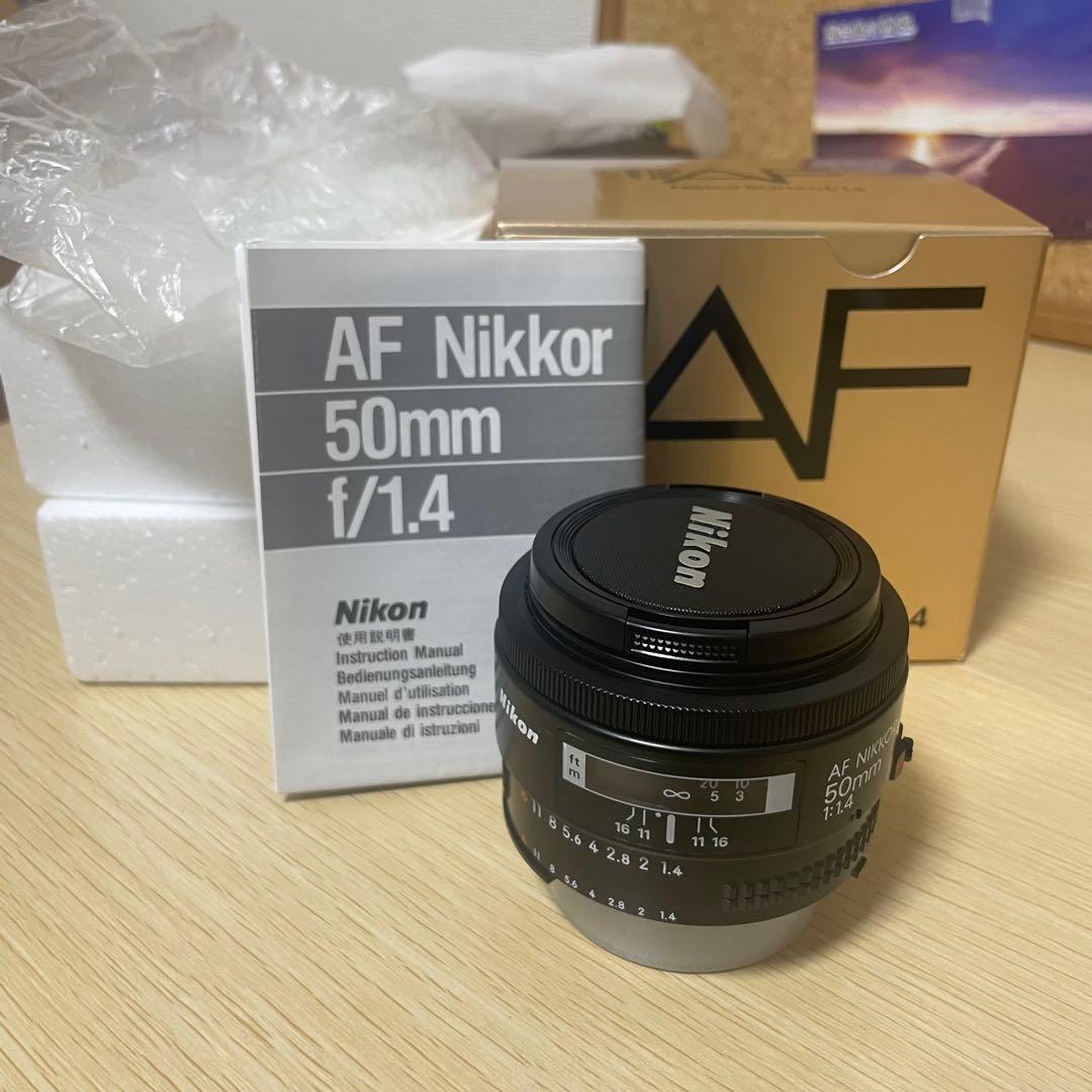 Nikon AF Nikkor 50mm f/1.4 レンズ